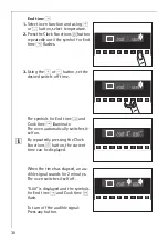 Предварительный просмотр 30 страницы AEG MICROMAT KB9800E-M User Information