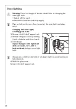 Предварительный просмотр 48 страницы AEG MICROMAT KB9800E-M User Information