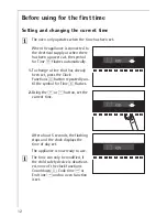 Предварительный просмотр 12 страницы AEG MICROMAT KB9810E User Information