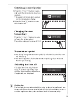 Предварительный просмотр 15 страницы AEG MICROMAT KB9810E User Information