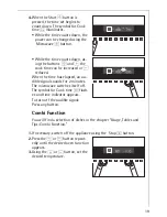 Предварительный просмотр 19 страницы AEG MICROMAT KB9810E User Information