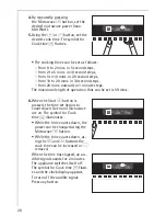 Предварительный просмотр 20 страницы AEG MICROMAT KB9810E User Information