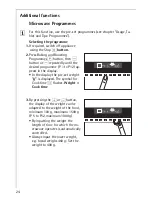 Предварительный просмотр 24 страницы AEG MICROMAT KB9810E User Information