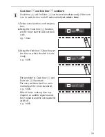 Предварительный просмотр 33 страницы AEG MICROMAT KB9810E User Information