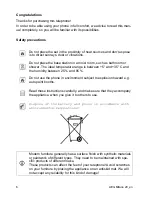 Preview for 6 page of AEG Milano 20 User Manual