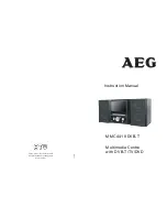 Preview for 1 page of AEG MMC 4418 DVB-T Instruction Manual