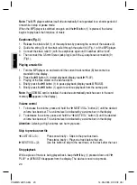 Preview for 20 page of AEG MMS 4205 Instruction Manual & Guarantee