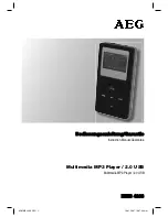 Preview for 1 page of AEG MMS 4208 Instruction Manual & Guarantee