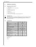 Preview for 10 page of AEG MP 6 Operating And Installation Instructions