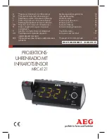 Preview for 1 page of AEG MRC 4121 Instruction Manual