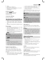 Предварительный просмотр 5 страницы AEG MRC 4132 BT Instruction Manual