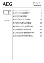 AEG MSB2057D-B User Manual preview