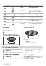 Preview for 100 page of AEG MSB2547D User Manual