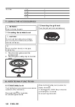 Preview for 140 page of AEG MSB2547D User Manual