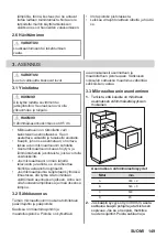 Preview for 149 page of AEG MSB2547D User Manual