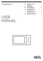 Preview for 1 page of AEG MSB2548C-M User Manual