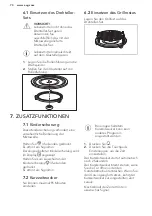 Предварительный просмотр 70 страницы AEG MSB2548C-M User Manual