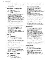 Preview for 6 page of AEG MSK2542DM User Manual