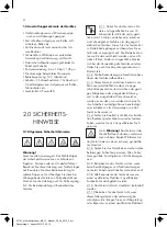 Preview for 4 page of AEG MV 10 Operating Instructions Manual