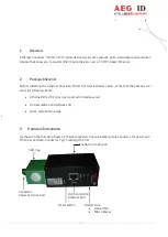 Предварительный просмотр 2 страницы AEG NPort 5110 Quick Installation Manual