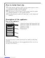 Preview for 10 page of AEG OKO-ARCTIS 1050-4 GS Operating Instructions Manual