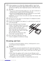 Preview for 16 page of AEG OKO-ARCTIS 1050-4 GS Operating Instructions Manual