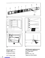 Preview for 12 page of AEG OKO ARCTIS 1202IU Operating Instructions Manual