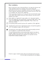 Preview for 2 page of AEG OKO-ARCTIS 1254-6 iU Operating And Installation Instructions