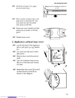 Preview for 15 page of AEG Oko Arctis Super 2773GS Operating Instructions Manual