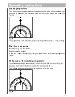 Предварительный просмотр 22 страницы AEG OKO FAVORIT 3430 Operating Instructions Manual