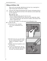 Предварительный просмотр 12 страницы AEG OKO FAVORIT 40250 i User Instructions