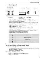 Предварительный просмотр 9 страницы AEG OKO FAVORIT 50700 User Instructions