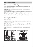 Предварительный просмотр 26 страницы AEG OKO FAVORIT 5470 VI Operating Instructions Manual