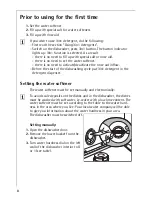 Предварительный просмотр 8 страницы AEG OKO FAVORIT 60850 i User Information