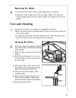 Предварительный просмотр 23 страницы AEG OKO FAVORIT 60850 i User Information