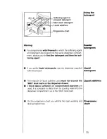 Preview for 25 page of AEG OKO LAVAMAT 1370 Turbo sensotronic Operating Instructions Manual