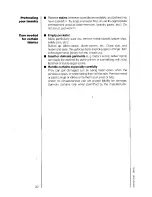 Предварительный просмотр 14 страницы AEG OKO-Lavamat 485 Operating Instructions Manual