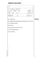 Предварительный просмотр 9 страницы AEG OKO Lavamat 605 electronic Operating Instructions Manual