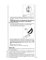 Предварительный просмотр 29 страницы AEG OKO-Lavamat 605 Electronic Operating Instructions Manual