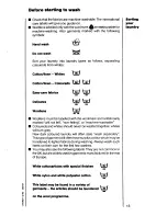 Предварительный просмотр 13 страницы AEG oko lavamat 6050 digitronic Operating Instructions Manual