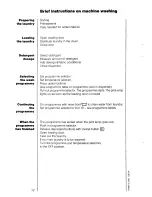 Предварительный просмотр 12 страницы AEG OKO Lavamat 608 Operating Instructions Manual