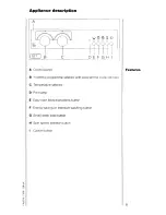 Предварительный просмотр 9 страницы AEG OKO LAVAMAT 610 electronic Operating Instructions Manual