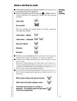 Preview for 13 page of AEG Oko-Lavamat 610 electronic Operating Instructions Manual