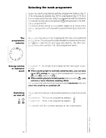 Preview for 18 page of AEG Oko-Lavamat 610 electronic Operating Instructions Manual