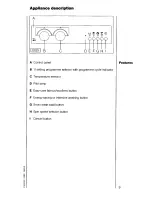 Предварительный просмотр 9 страницы AEG OKO Lavamat 620 digitronic Operating Instructions Manual