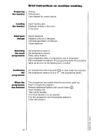 Предварительный просмотр 12 страницы AEG OKO Lavamat 620 digitronic Operating Instructions Manual