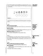 Предварительный просмотр 21 страницы AEG OKO Lavamat 620 digitronic Operating Instructions Manual