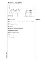 Предварительный просмотр 9 страницы AEG OKO Lavamat 623 digitronic Operating Instructions Manual