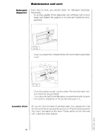 Предварительный просмотр 29 страницы AEG OKO LAVAMAT 625 sensortronic Operating Instructions Manual