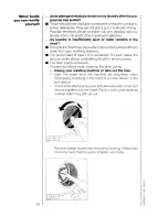 Предварительный просмотр 33 страницы AEG OKO LAVAMAT 625 sensortronic Operating Instructions Manual